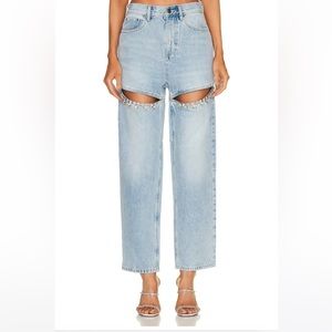 AREA NYC crystal jeans (as seen on Beyoncé)